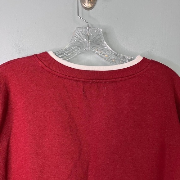 Rebecca Malone Petites Autumn Squirrel Applique Faux Layered Sweatshirt Size PXL - Picture 14 of 16